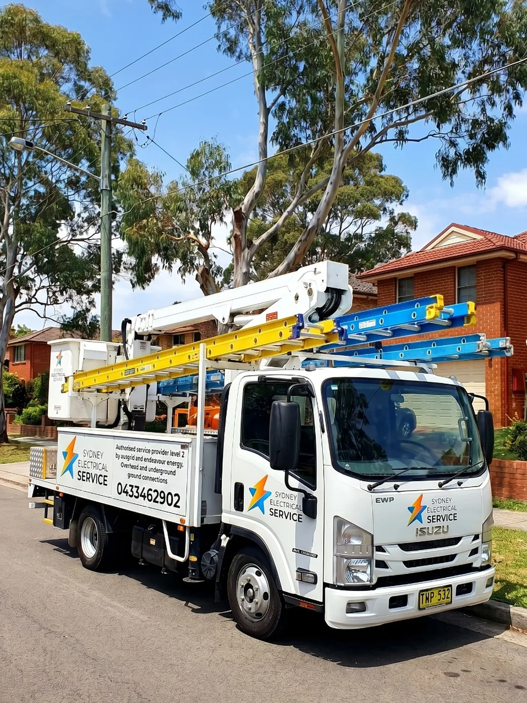 Sydney Electrical Service elevated work platform