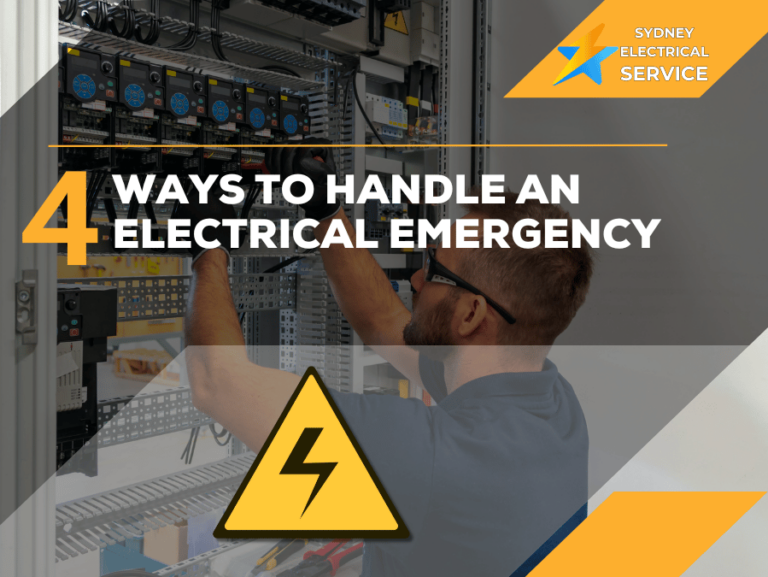 4 WAYS TO HANDLE AN ELECTRICAL EMERGENCY